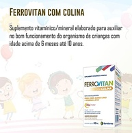 Ferrovitan Solução Oral 60ml - Suplemento Infantil com Vitaminas e Ferro - imagem 4
