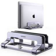 UGREEN Suporte Vertical para Laptop com 2 Compartimentos | Ajustável e Estável para Até 17,3" - imagem 1