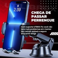 Suporte de Celular para Carro Premium UTBRX®: Segurança e Visibilidade Total no Painel ou Vidro - imagem 3