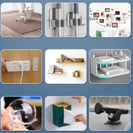 Tiras de Montagem Dupla Face Transparente - Adesivo Reutilizável à Prova de Intempéries para Organização e Artesanato - imagem 5