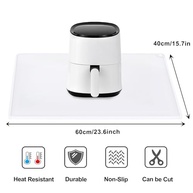 Tapete de Silicone Transparente para Cozinha - Antiderrapante com Borda Elevada, Protetor de Bancada e Mesa - imagem 4