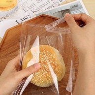 Sacos de Celofane Transparentes 10x15 cm - 100 Unidades | Embalagem para Doces, Pão, Lembrancinhas e Festas - imagem 1