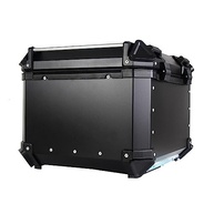 Baú Traseiro Moto Univel Tronos 55L Preto: Segurança e Estilo para Sua Viagem - imagem 3