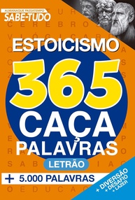 Almanaque Sabe-Tudo 365 Caça-Palavras: Sabedoria Estoica para o Dia a Dia - imagem 1