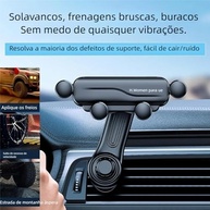 Suporte Universal para Celular no Carro: Mãos Livres e Segurança na Direção - imagem 4