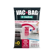 Conjunto de Sacos a Vácuo Vac Bag - 4 Sacos Médios + Bomba - Organize e Economize Espaço - imagem 1