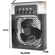 Ventilador Climatizador Portátil Recarregável - 3 Velocidades + Purificação de Ar - imagem 3