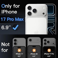 JETech Película de Vidro iPhone 17 Pro Max 6.9" (3 Unidades) - Proteção Premium 9H - imagem 3