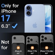 JETech Película de Vidro iPhone 17 6.3" - Proteção Premium 3 Unidades - imagem 3