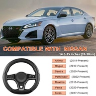 Capa de Volante GIANT PANDA D-Shape: Estilo e Segurança para Nissan Rogue, Kicks, Altima e Sentra - imagem 3