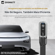 Evowatt Master: Carregador Inteligente para Carros Elétricos Domésticos - 7.4kW, APP WiFi/Bluetooth - imagem 5