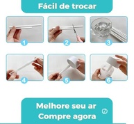 Filtros de Algodão para Difusor e Umidificador - 10 Unidades 12cm x 0,8mm - imagem 5