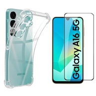 Kit Essencial Samsung Galaxy A16 5G/4G: Capa Anti Impacto Transparente + Película 3D - imagem 2