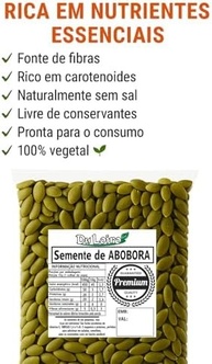 Semente de Abóbora Crua 250grs - imagem 1