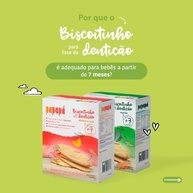 Biscoitinho Vegetal para Dentição com Abóbora e Maçã - 36g | Alívio Natural e Saboroso para Bebês - imagem 5