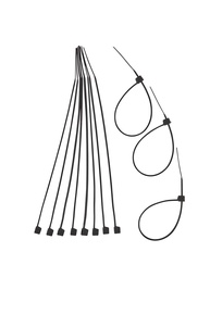 Abraçadeira de Nylon Preta 4,8x400mm (100 Peças) - Fixação Segura e Organizada - imagem 3