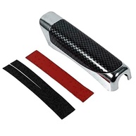 Capa Fibra de Carbono Universal para Freio de Mão - Estilo Esportivo e Proteção ABS Cromada - imagem 2