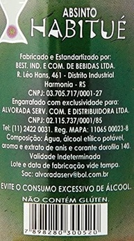 Licor Absinto Habitue 720 Ml - imagem 1