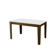 Mesa Miami 1,20m em Cedro/Off White - Design Moderno com Acabamento Premium - imagem 1