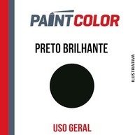 Tinta Spray Paint Color Preto Brilhante 250ml: Acabamento Profissional e Duradouro - imagem 3