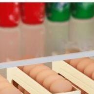 Organizador Porta Ovos 4 Andares: Armazene 21 Ovos com Fácil Acesso! - imagem 2