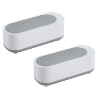Limpador Ultrassônico Portátil para Óculos, Jóias e Acessórios - Kit com 2 Unidades - imagem 1