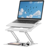 Suporte Notebook Ergonômico em Aço Carbono Ajustável 10-17.3" - Home Office e Estudos - imagem 2