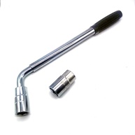 Chave de Roda Telescópica Universal L - Aço Carbono Reforçado 51cm com Soquetes 17/19/21/23mm - imagem 1