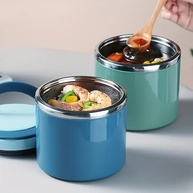 Lancheira Térmica Premium com Isolamento Avançado - Aço Inox 304, Tampa à Prova de Vazamento, Ideal para Viagens e Escritório - imagem 5