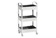 Organizador Suprema Brinox 40x28x77cm em Aço Inox | Design Moderno com Rodinhas - imagem 2