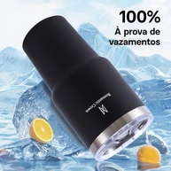 Copo Térmico Romantic Crown 591ml com Canudo - Aço Inoxidável, Isolamento a Vácuo, à Prova de Vazamento - imagem 5