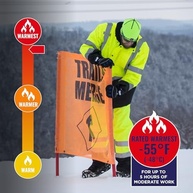 Parca térmica Class 3 Hi-Vis - acolchoada Ergodyne - imagem 3