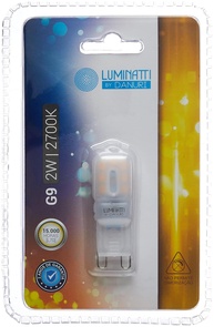 Lâmpada G9 LED 2W 2700K 127V: Iluminação Aconchegante e Eficiente - imagem 1