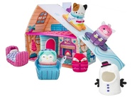 Squishville Conjunto Chalé de Esqui: Diversão Invernal Aconchegante com 4 Squishmallows! - imagem 2