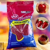 Açúcar Cristal Vermelho: Sabor e Cor! - imagem 1