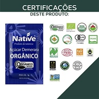 Native Açúcar Demerara Orgânico 50 Sachês De 5G - imagem 2