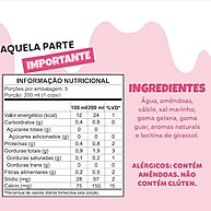 Leite de Amêndoas Natuterra 1L: Vegano, Sem Açúcar e Cálcio - imagem 1