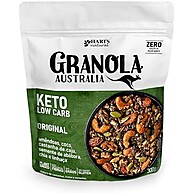 Hart's Natural Granola Australia Keto Low Carb | Granola Sem Açucar, Sem Lactose, Sem Glúten, Vegano | 100% Natural | Alto em Fibras | Snack Saudável | 300g - imagem 3