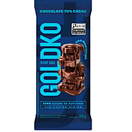 Chocolate Dark 70% Goldko: Sabor Intenso Sem Açúcar! - imagem 2