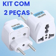 Adaptador Tomada Universal Padrão Brasileiro N 10A - Kit 2 Peças | Conecte o Mundo no Brasil! - imagem 3