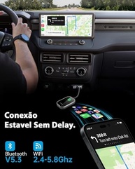 Adaptador CarPlay Sem Fio: Liberdade Total para seu iPhone no Carro - imagem 3