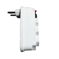 Adaptador Tomada 3 Saídas com Interruptor LED - Segurança e Praticidade Certificada INMETRO - imagem 3