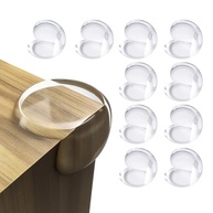Kit 10 Protetores de Quina em Silicone com Adesivo Dupla Face - Segurança Total para Bebês e Crianças - imagem 2
