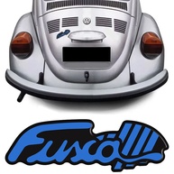 Adesivo Fusca Itamar: Emblema Traseiro Resinado Azul - imagem 1