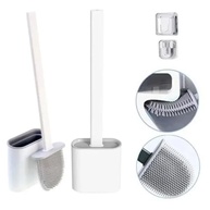 Kit 2 Escovas Sanitárias de Silicone Antibacteriana com Suporte Adesivo - Sem Cheiro e Fácil Limpeza - imagem 5