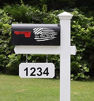 Adesivo "We The People" - Expresse seu Patriotismo com Estilo | Vinil Premium Branco 19x10.6cm - imagem 5