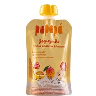 Papapá Yoguzinho Lanchinho com Iogurte e Frutas Amarelas e Banana 100g - Sem Açúcar Adicionado - imagem 1