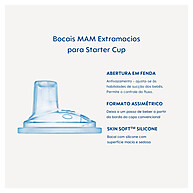 Bico Bocal MAM +4 Meses: Transição Fácil para Copo Adulto - imagem 1