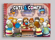 Livro de Colorir Adulto Cute & Comfy Super Special Edição 14: Colorindo com Deus - Capa Holográfica Inspiradora - imagem 1