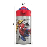 Garrafa de Água Homem-Aranha Marvel - 440ml com Tampa de Ação e Alça Integrada - imagem 4